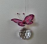 30mm Ball with Organza butterfly